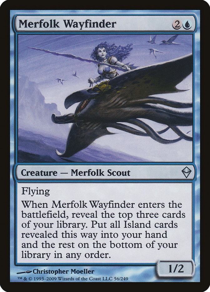 Merfolk Wayfinder [Zendikar] | Yard's Games Ltd