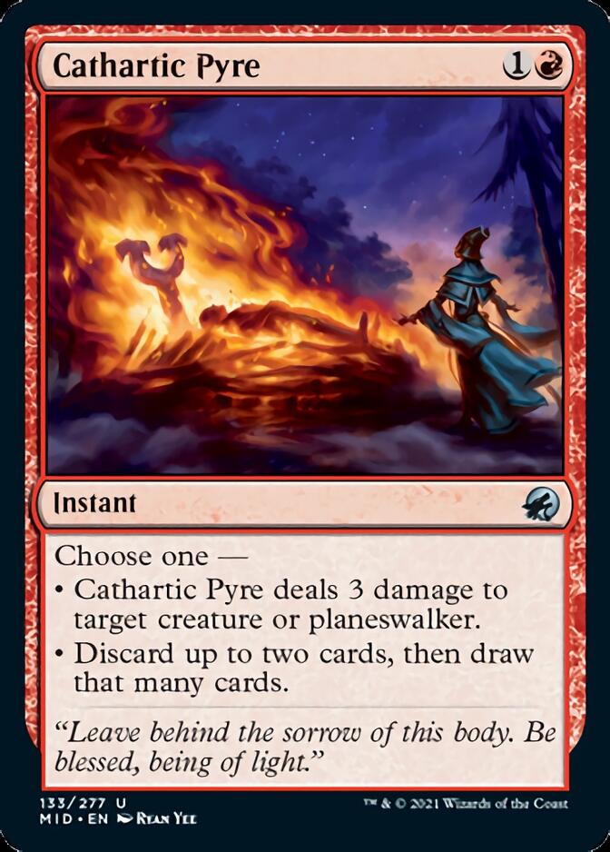 Cathartic Pyre [Innistrad: Midnight Hunt] | Yard's Games Ltd