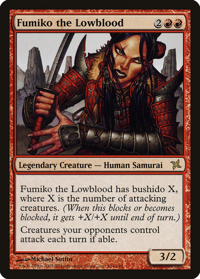 Fumiko the Lowblood [Betrayers of Kamigawa] | Yard's Games Ltd