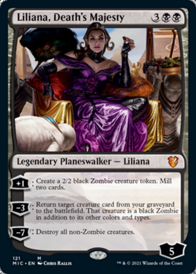 Liliana, Death's Majesty [Innistrad: Midnight Hunt Commander] | Yard's Games Ltd
