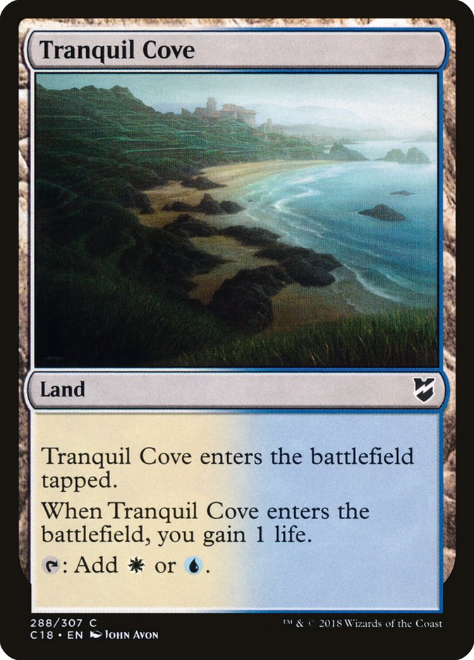 Tranquil Cove [Commander 2018] | Yard's Games Ltd