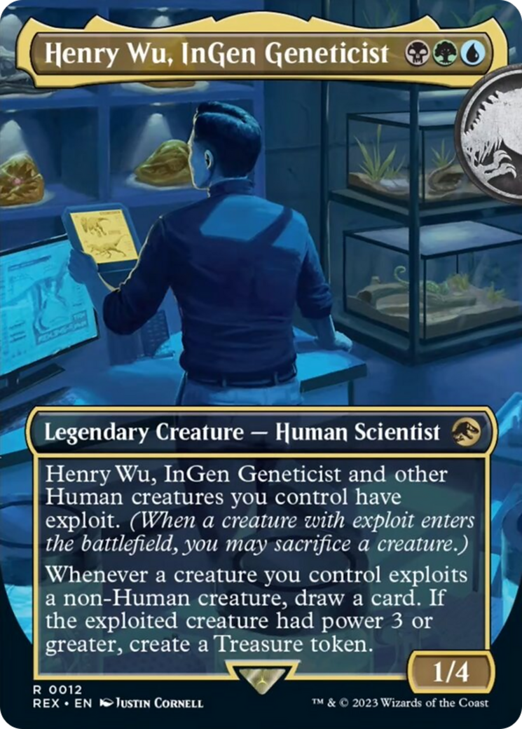 Henry Wu, InGen Geneticist (Borderless) [Jurassic World Collection] | Yard's Games Ltd