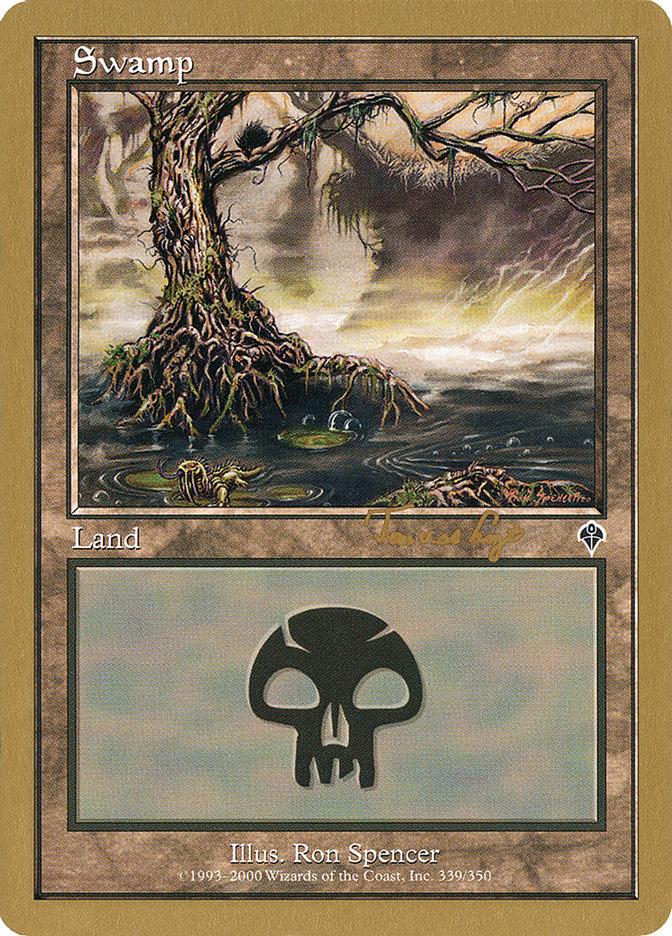 Swamp (tvdl339) (Tom van de Logt) [World Championship Decks 2001] | Yard's Games Ltd