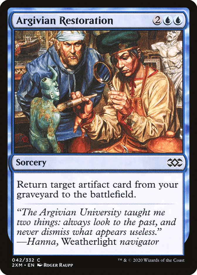 Argivian Restoration [Double Masters] | Yard's Games Ltd