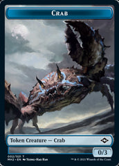 Crab // Treasure (21) Double-Sided Token [Modern Horizons 2 Tokens] | Yard's Games Ltd