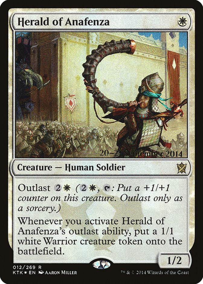 Herald of Anafenza [Khans of Tarkir Prerelease Promos] | Yard's Games Ltd