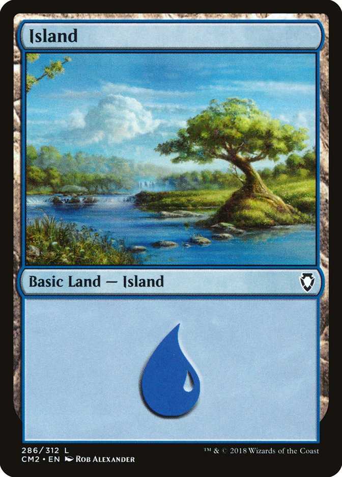 Island (286) [Commander Anthology Volume II] | Yard's Games Ltd