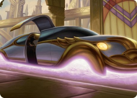 Mysterious Limousine Art Card [Streets of New Capenna Art Series] | Yard's Games Ltd