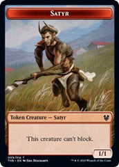 Satyr // Goblin Construct Double-Sided Token [Challenger Decks 2021 Tokens] | Yard's Games Ltd