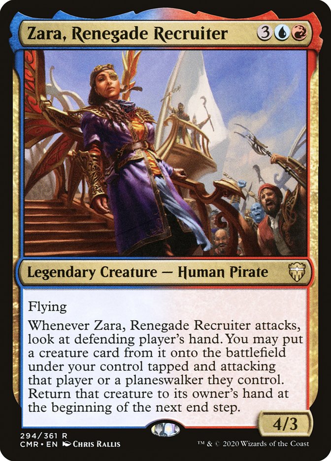 Zara, Renegade Recruiter [Commander Legends] | Yard's Games Ltd