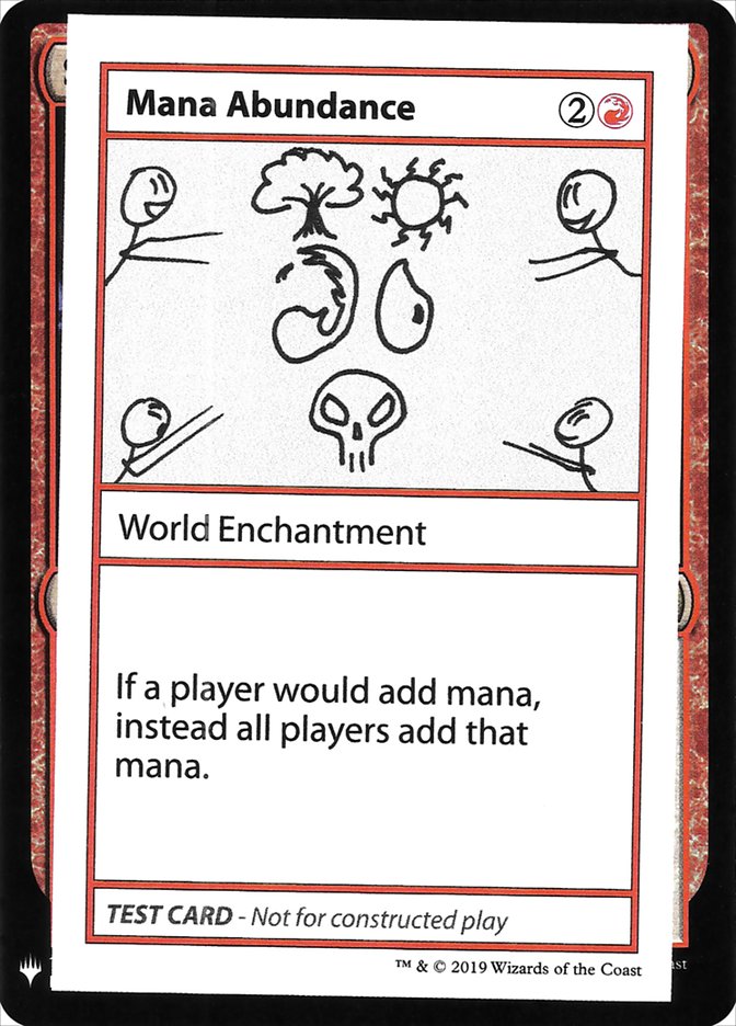 Mana Abundance [Mystery Booster Playtest Cards] | Yard's Games Ltd