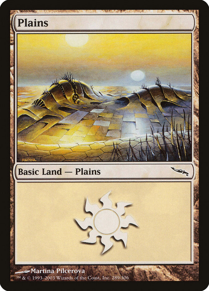 Plains (289) [Mirrodin] | Yard's Games Ltd