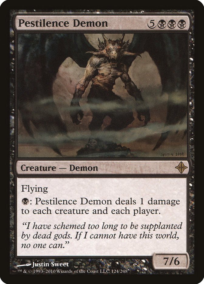 Pestilence Demon [Rise of the Eldrazi] | Yard's Games Ltd