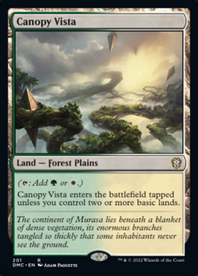 Canopy Vista [Dominaria United Commander] | Yard's Games Ltd