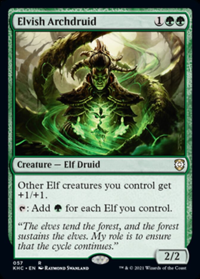 Elvish Archdruid [Kaldheim Commander] | Yard's Games Ltd