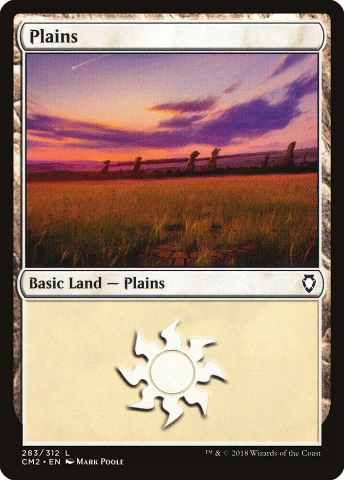 Plains (283) [Commander Anthology Volume II] | Yard's Games Ltd