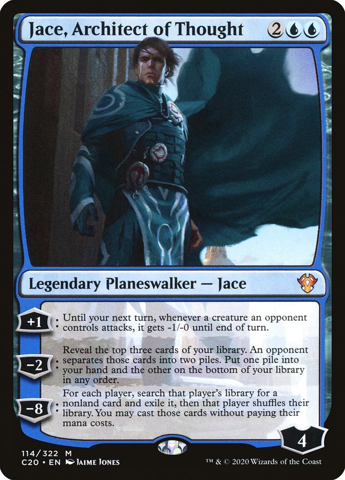 Jace, Architect of Thought [Commander 2020] | Yard's Games Ltd