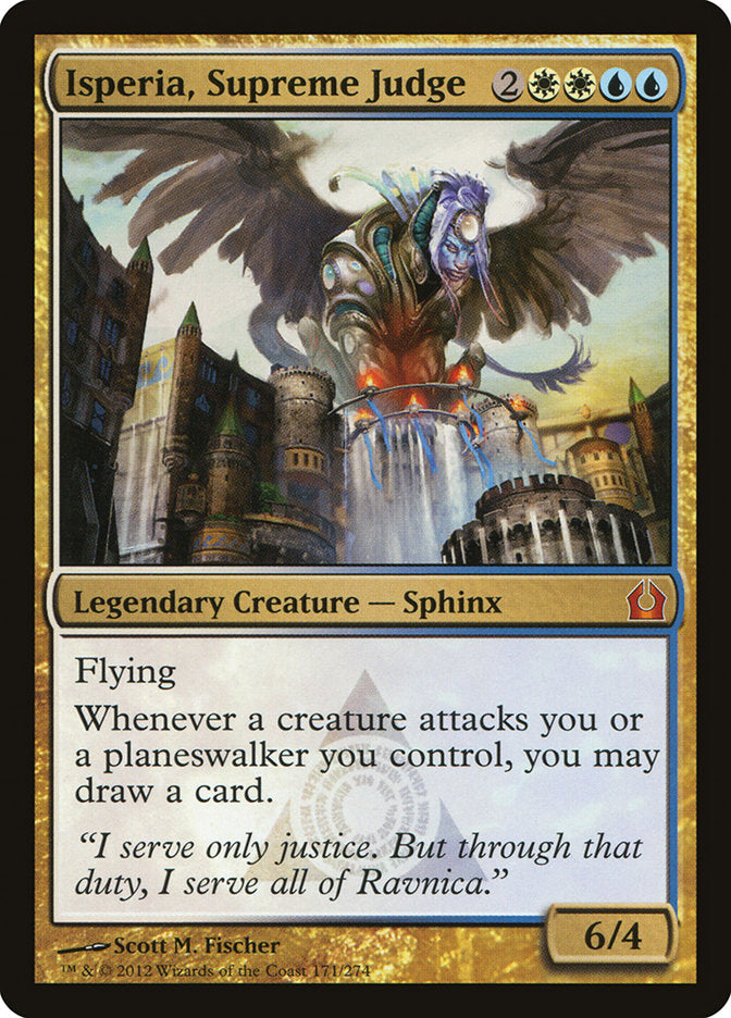 Isperia, Supreme Judge [Return to Ravnica] | Yard's Games Ltd