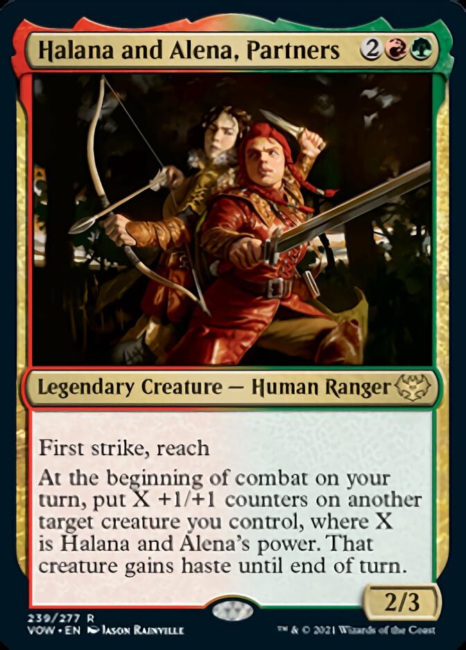 Halana and Alena, Partners [Innistrad: Crimson Vow] | Yard's Games Ltd