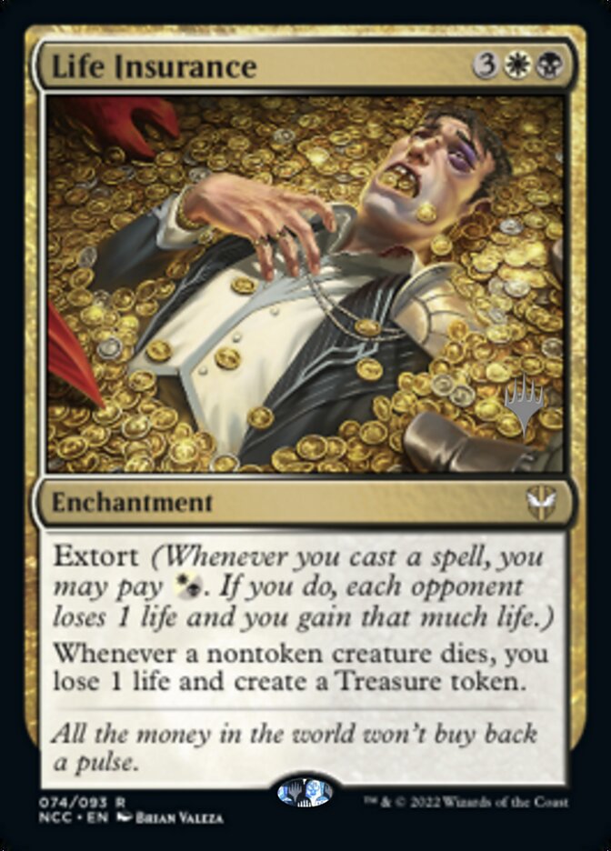 Life Insurance (Promo Pack) [Streets of New Capenna Commander Promos] | Yard's Games Ltd