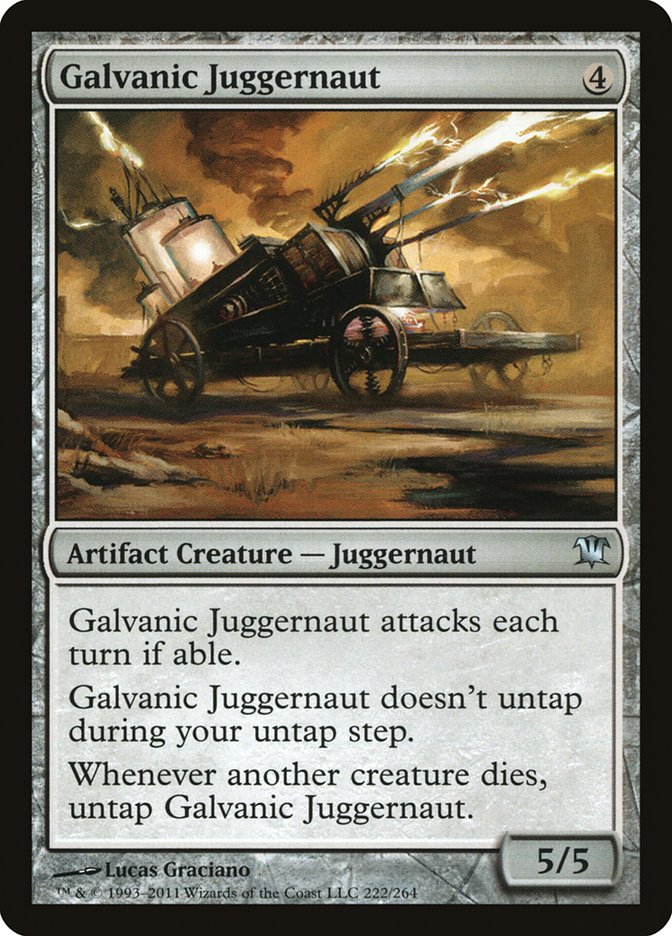 Galvanic Juggernaut [Innistrad] | Yard's Games Ltd