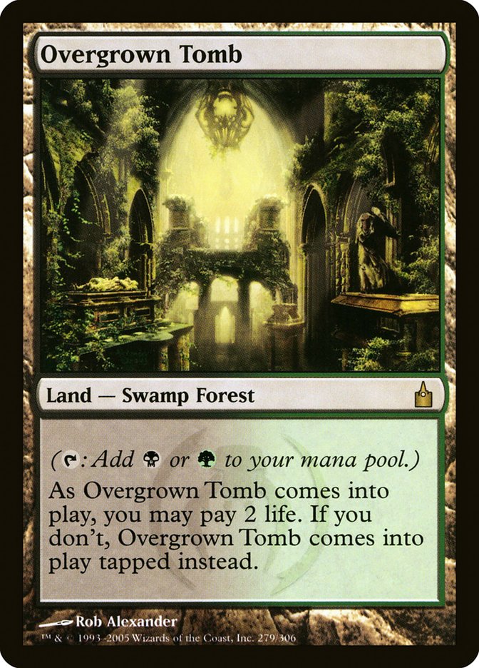 Overgrown Tomb [Ravnica: City of Guilds] | Yard's Games Ltd