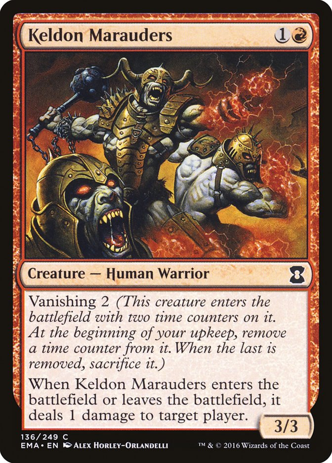 Keldon Marauders [Eternal Masters] | Yard's Games Ltd