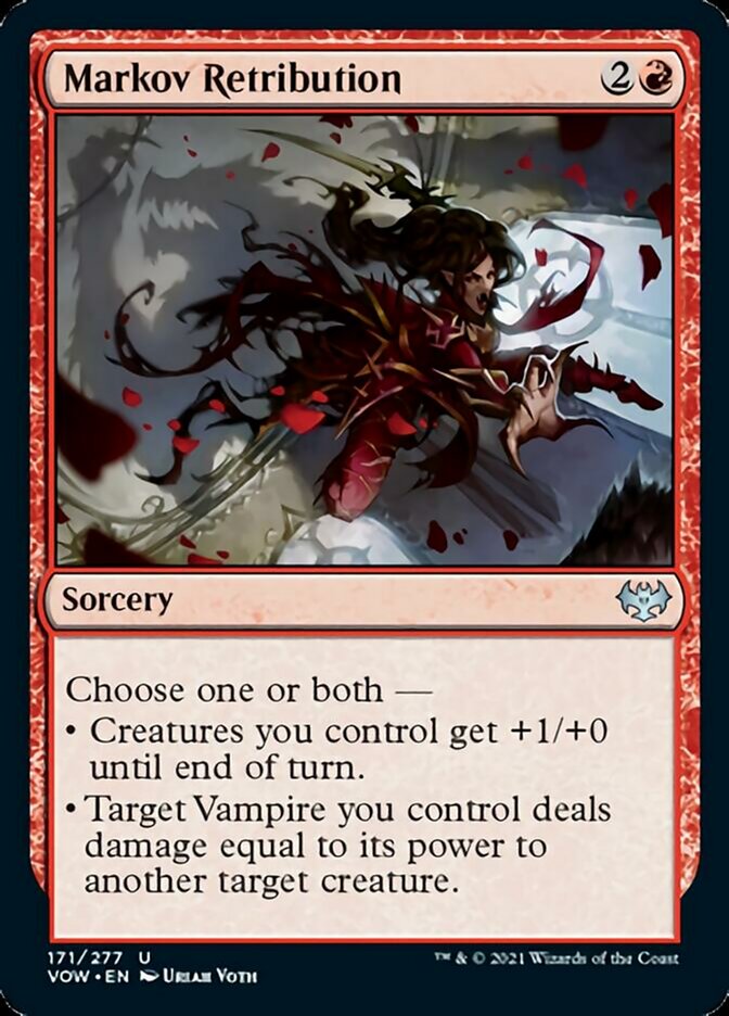 Markov Retribution [Innistrad: Crimson Vow] | Yard's Games Ltd