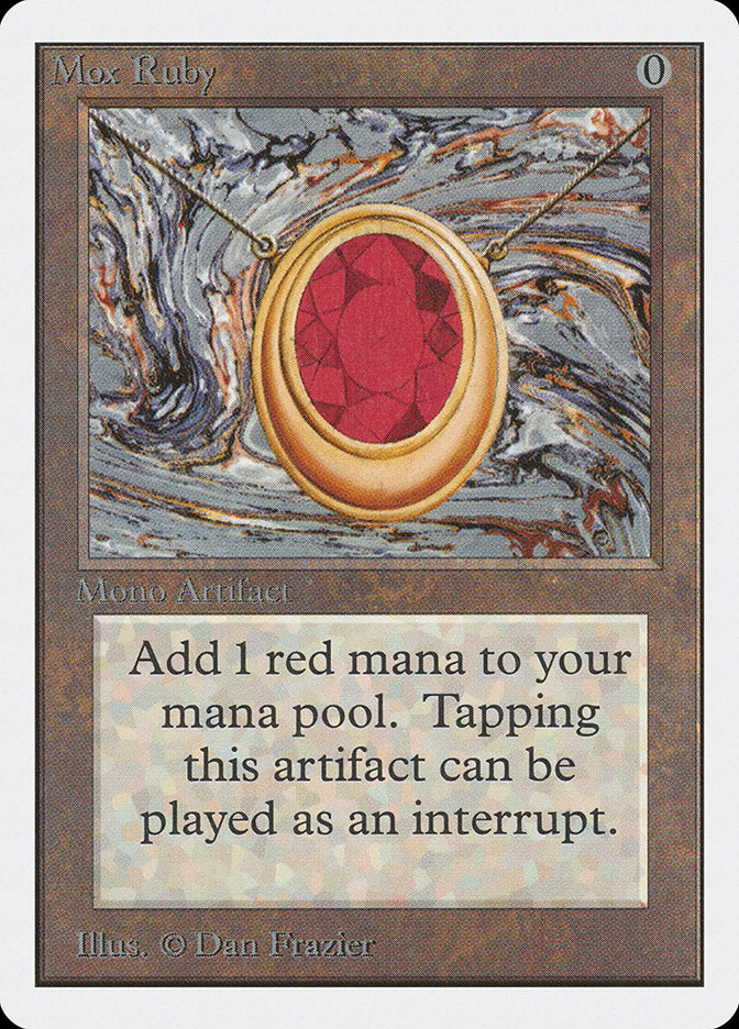 Mox Ruby [Unlimited Edition] | Yard's Games Ltd