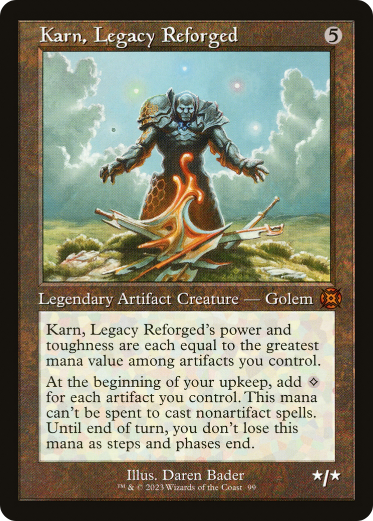 Karn, Legacy Reforged (Retro) [March of the Machine: The Aftermath] | Yard's Games Ltd