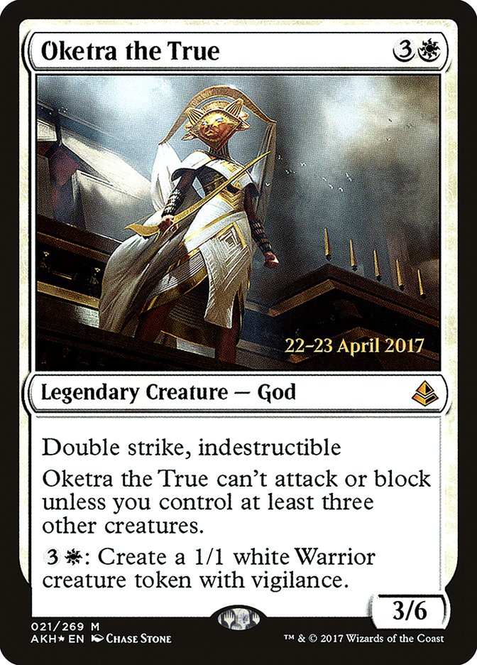 Oketra the True [Amonkhet Prerelease Promos] | Yard's Games Ltd