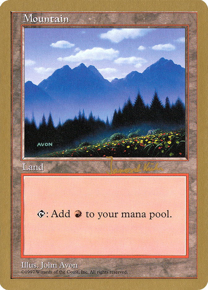 Mountain (jk445) (Janosch Kuhn) [World Championship Decks 1997] | Yard's Games Ltd