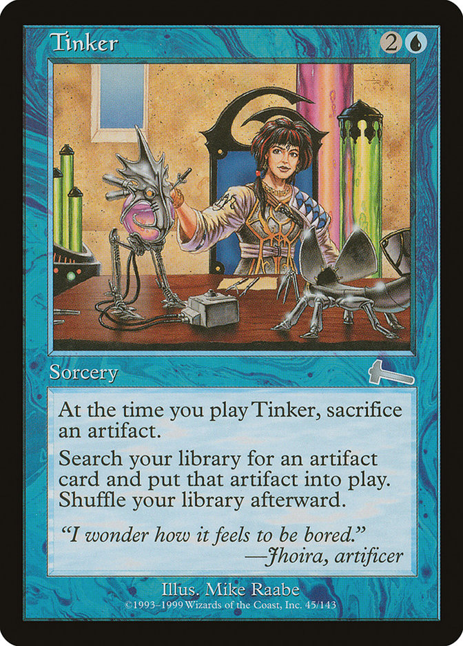 Tinker [Urza's Legacy] | Yard's Games Ltd