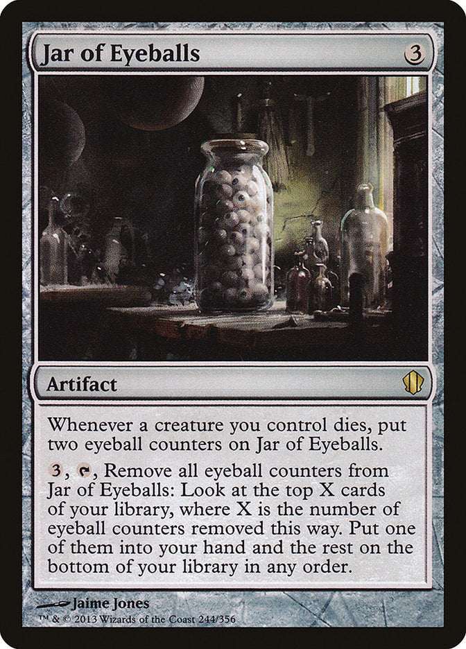 Jar of Eyeballs [Commander 2013] | Yard's Games Ltd