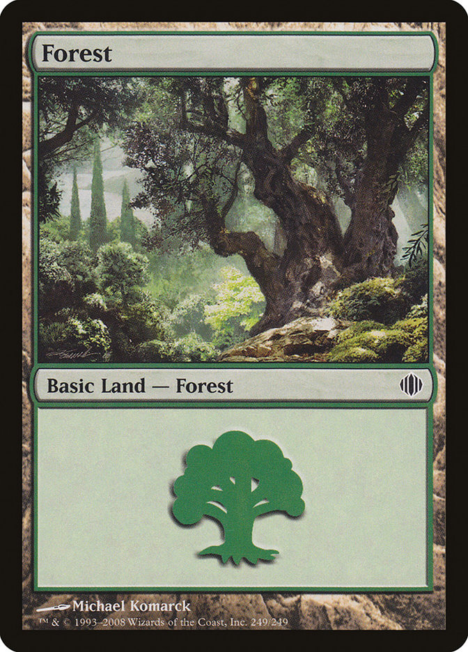 Forest (249) [Shards of Alara] | Yard's Games Ltd