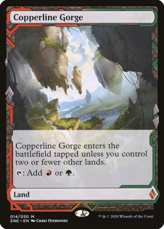 Copperline Gorge (Expeditions) [Zendikar Rising Expeditions] | Yard's Games Ltd