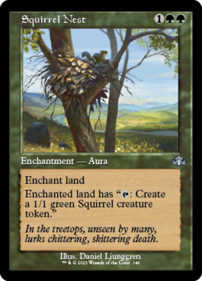 Squirrel Nest (Retro) [Dominaria Remastered] | Yard's Games Ltd