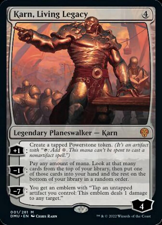 Karn, Living Legacy [Dominaria United] | Yard's Games Ltd