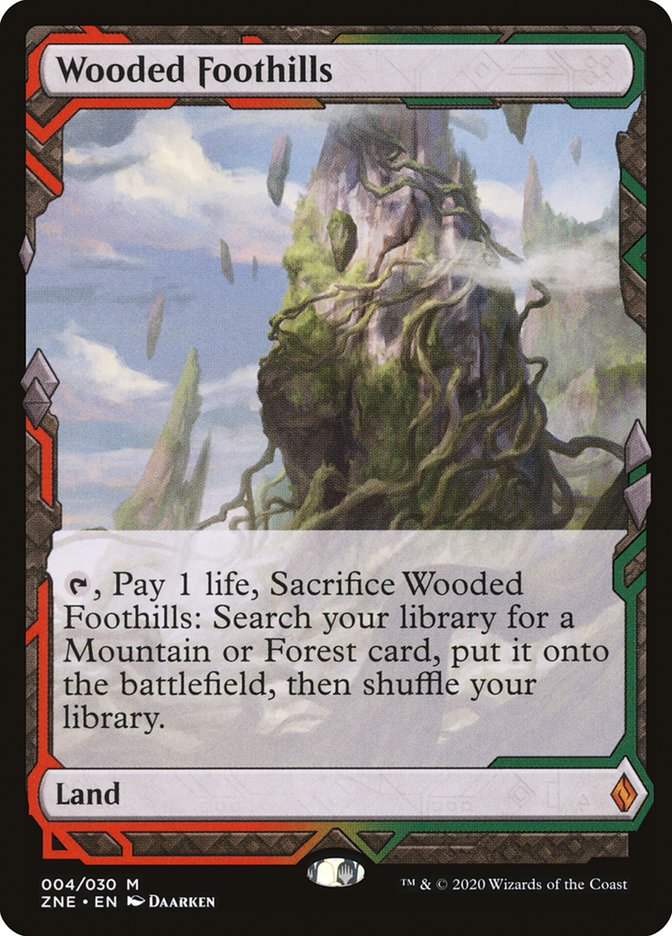Wooded Foothills (Expeditions) [Zendikar Rising Expeditions] | Yard's Games Ltd