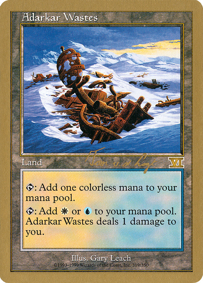 Adarkar Wastes (Tom van de Logt) [World Championship Decks 2000] | Yard's Games Ltd