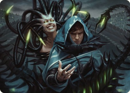 Phyrexian Arena Art Card [Phyrexia: All Will Be One Art Series] | Yard's Games Ltd