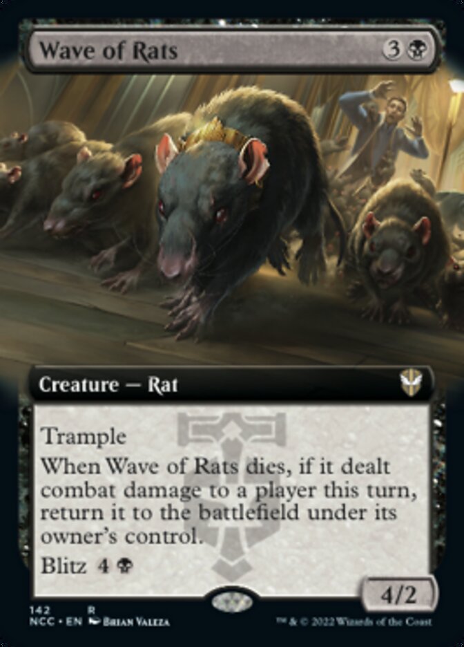 Wave of Rats (Extended Art) [Streets of New Capenna Commander] | Yard's Games Ltd