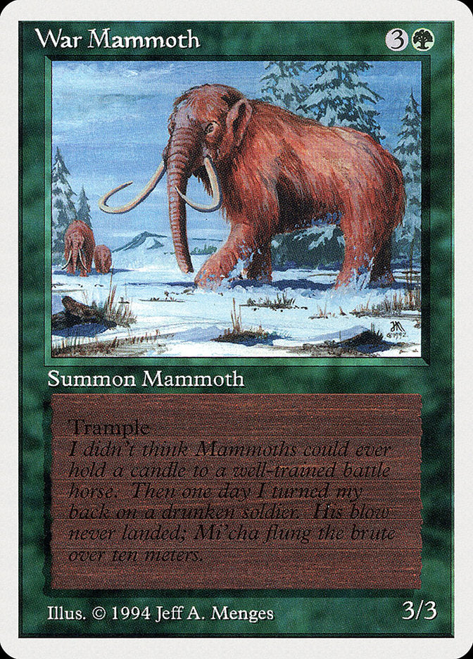 War Mammoth [Summer Magic / Edgar] | Yard's Games Ltd