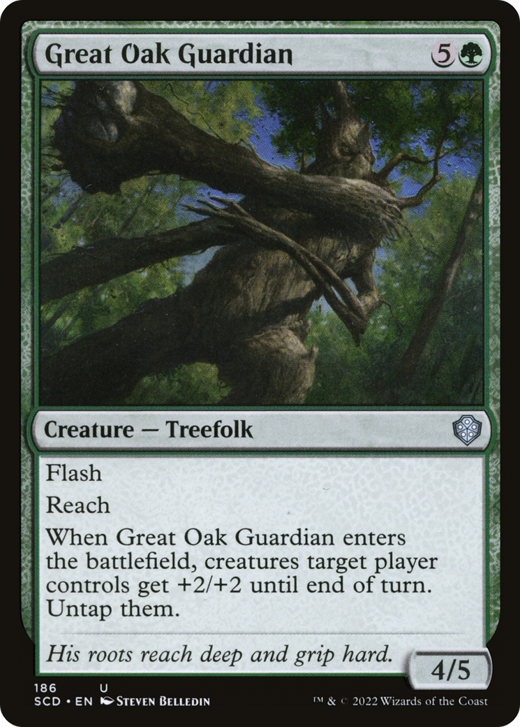 Great Oak Guardian [Starter Commander Decks] | Yard's Games Ltd