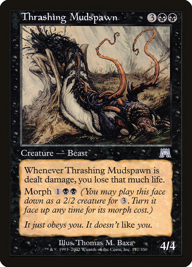 Thrashing Mudspawn [Onslaught] | Yard's Games Ltd