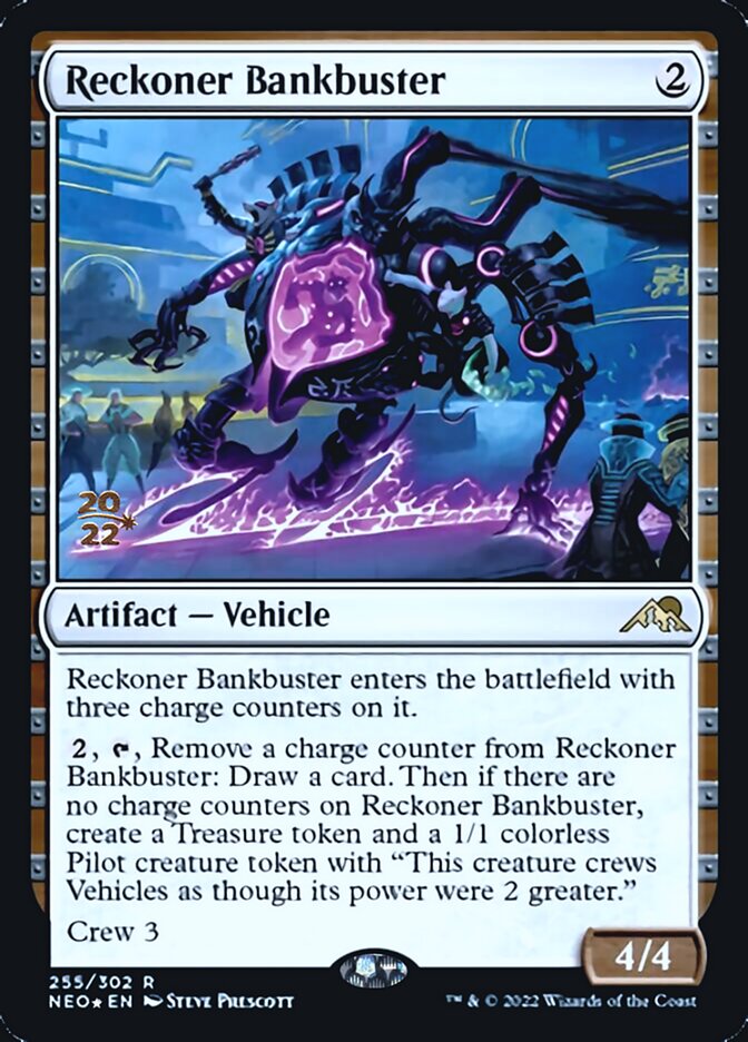 Reckoner Bankbuster [Kamigawa: Neon Dynasty Prerelease Promos] | Yard's Games Ltd