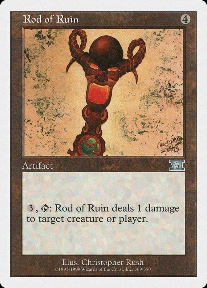 Rod of Ruin [Classic Sixth Edition] | Yard's Games Ltd