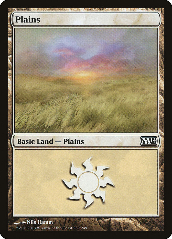 Plains (232) [Magic 2014] | Yard's Games Ltd