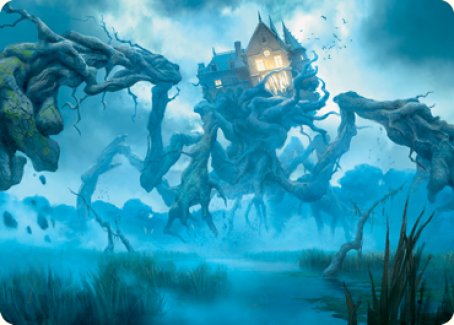 Creeping Inn Art Card [Innistrad: Midnight Hunt Art Series] | Yard's Games Ltd