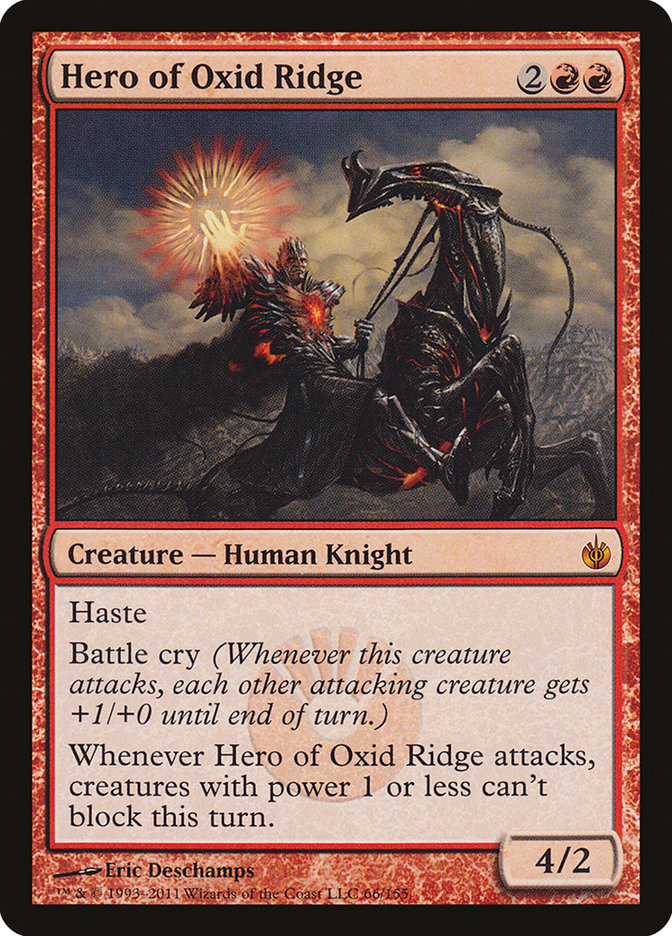 Hero of Oxid Ridge [Mirrodin Besieged] | Yard's Games Ltd